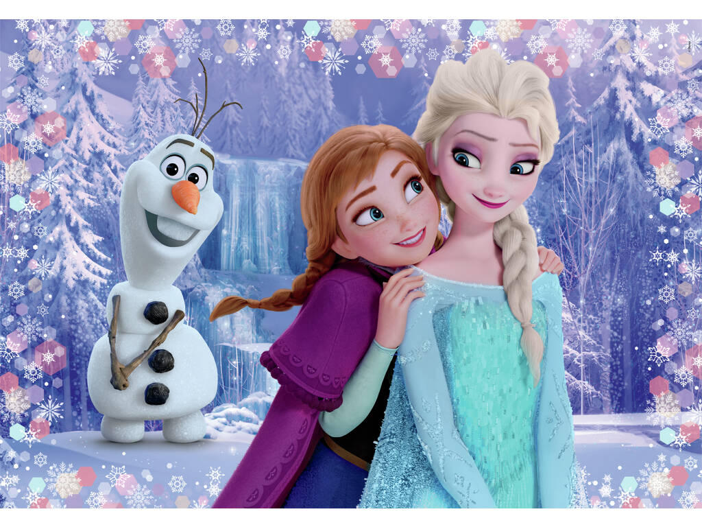 Puzzle Supercolor 2X20 Disney Frozen 2