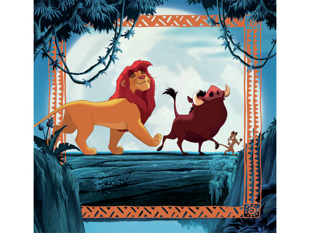 Puzzle Supercolor 3x48 Il Re Leone