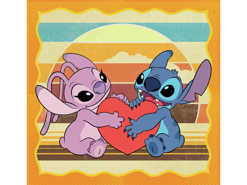 Puzzle Supercolor 3X48 Stitch