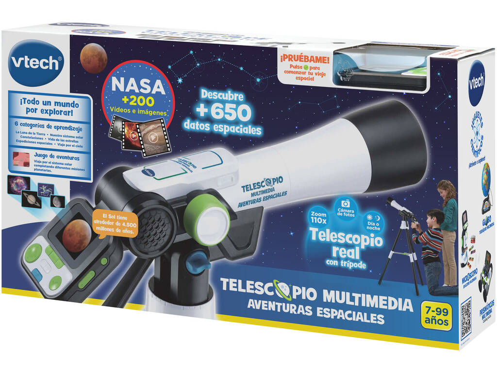 Telescopio multimediale Avventure spaziali