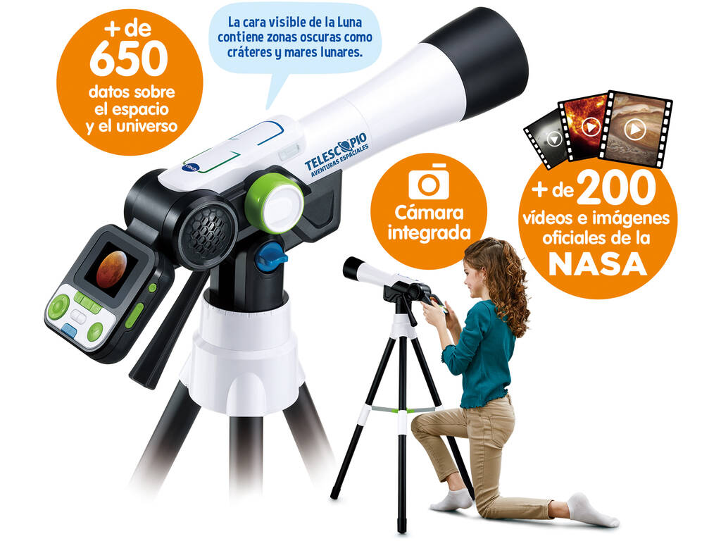 Telescopio multimediale Avventure spaziali
