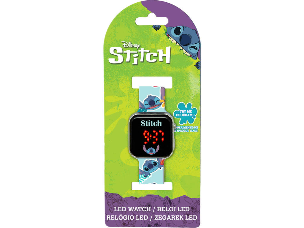 Stitch Orologio LED