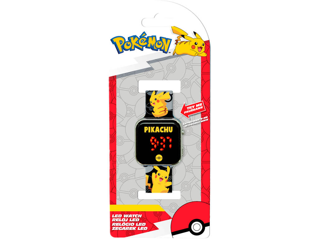 Pokémon Orologio LED