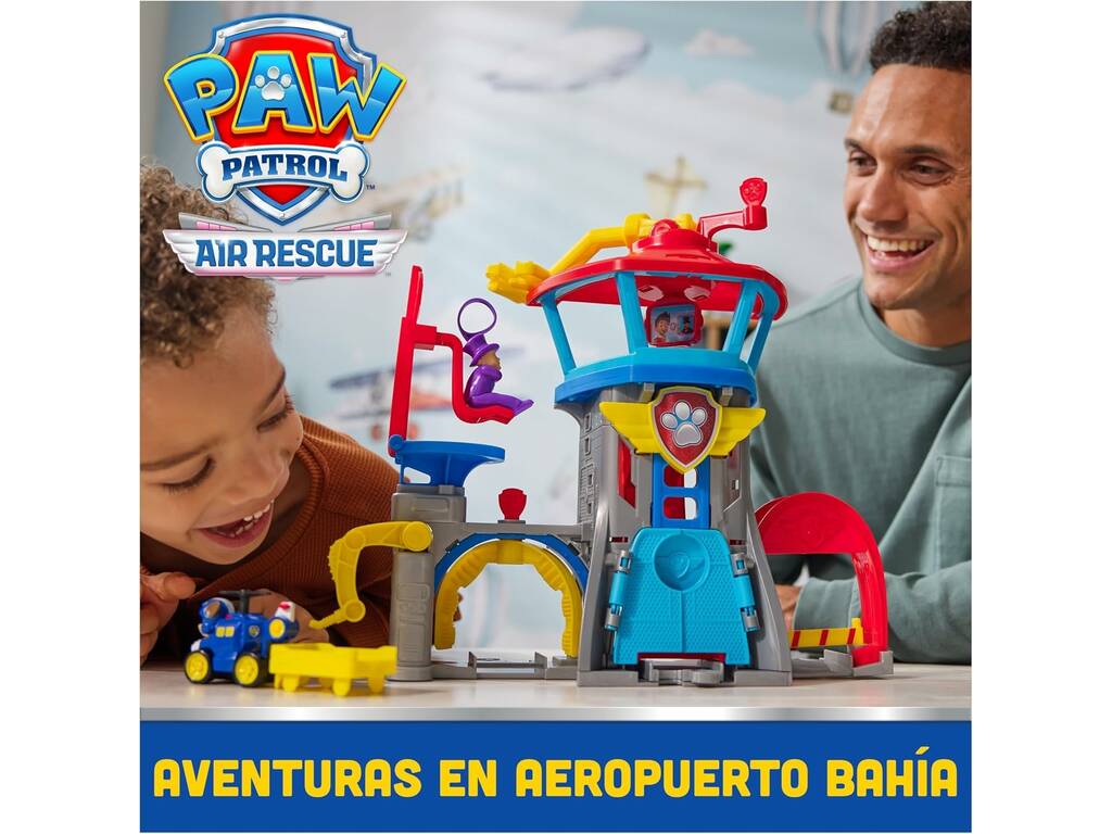 Paw Patrol Air Rescue Playset Aeroporto con veicolo Chase