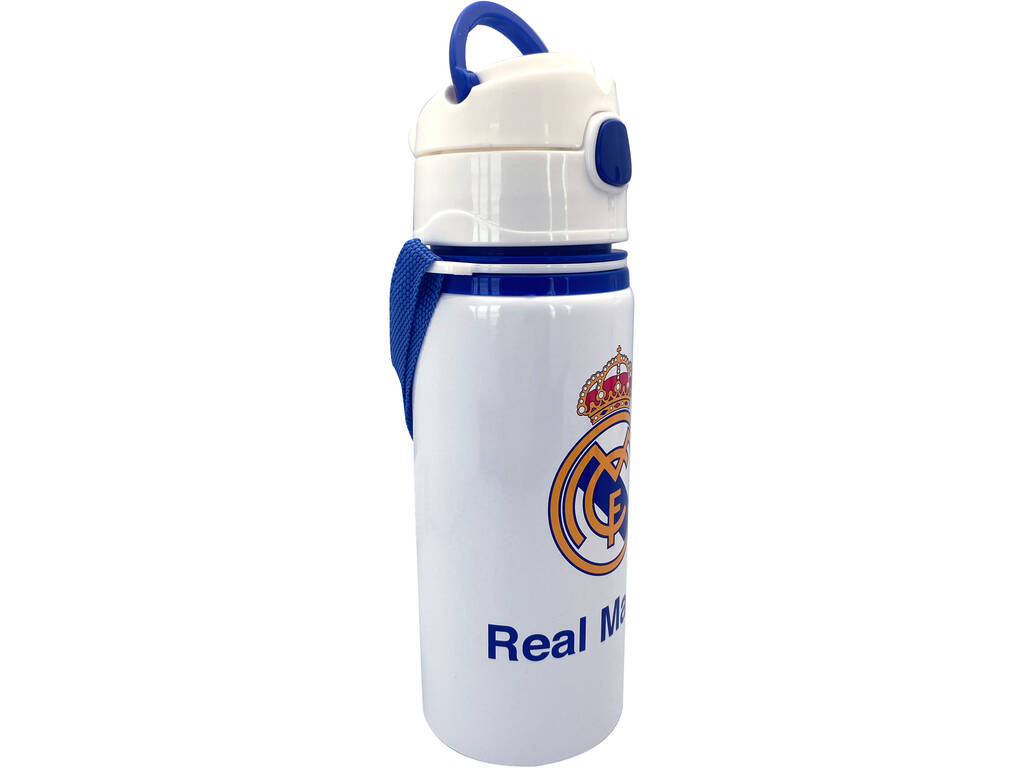 Real Madrid borraccia in alluminio da 600 ml con manico