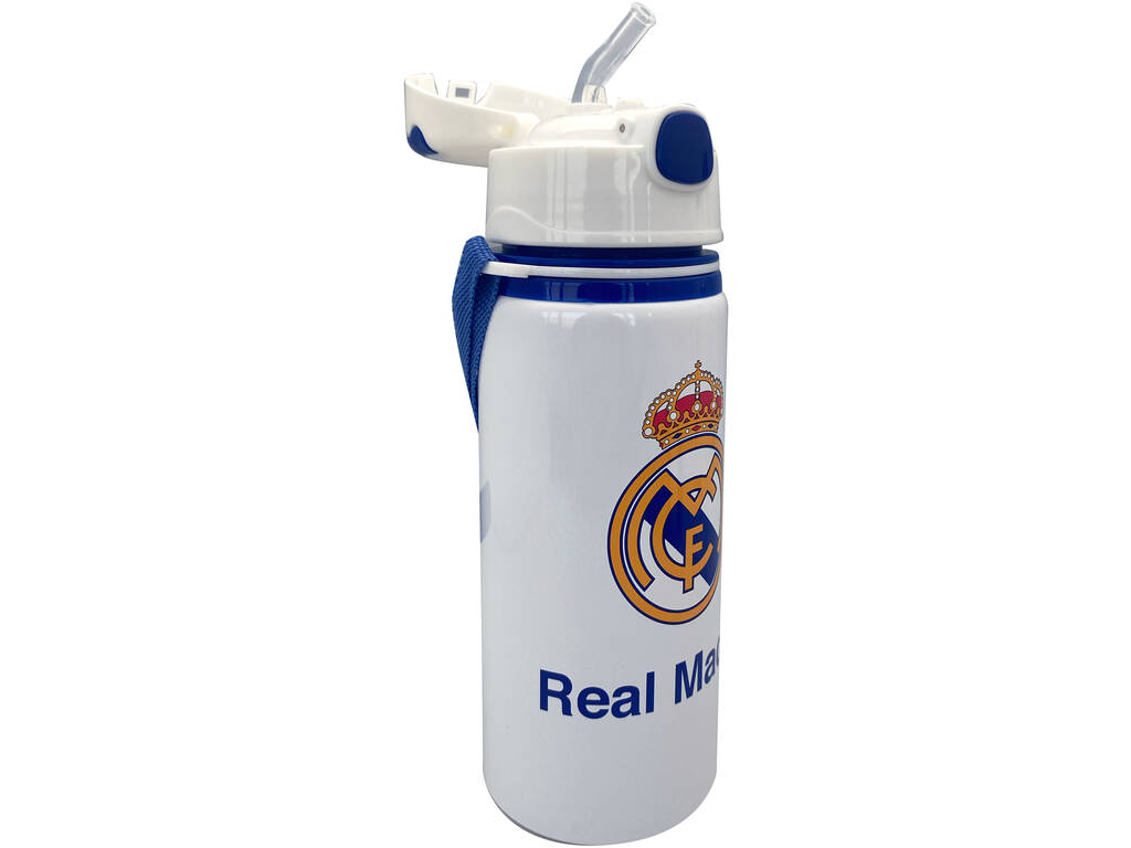 Real Madrid borraccia in alluminio da 600 ml con manico
