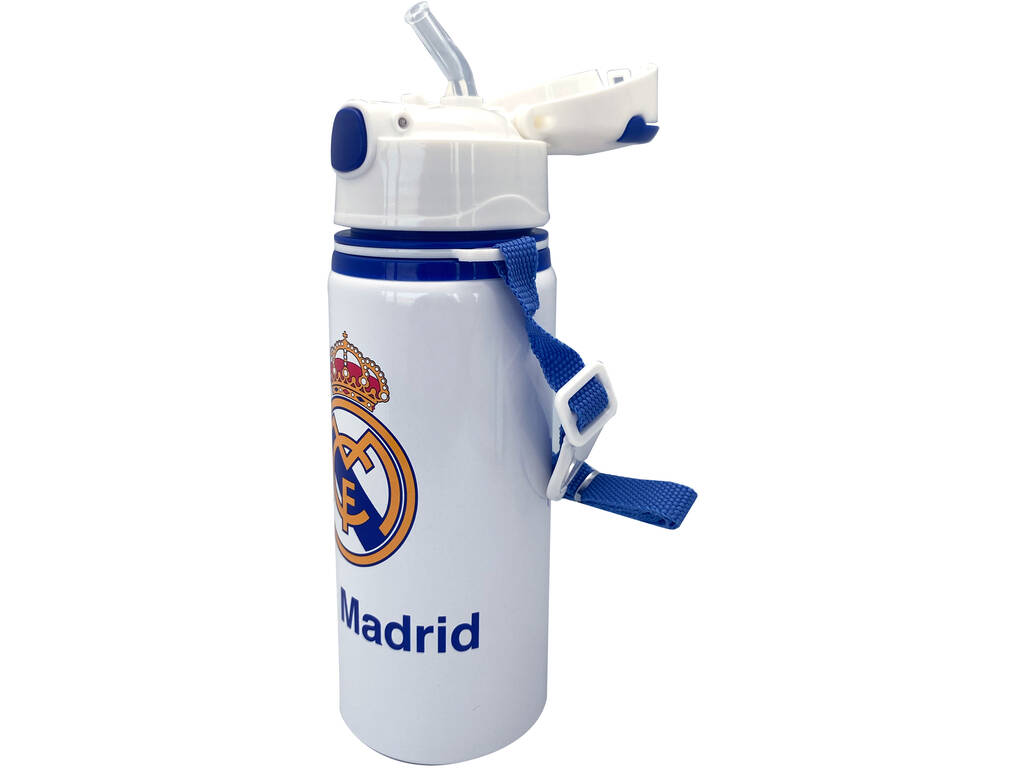 Real Madrid borraccia in alluminio da 600 ml con manico