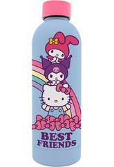 Hello Kitty And Friends Edelstahl-Trinkflasche 800 ml