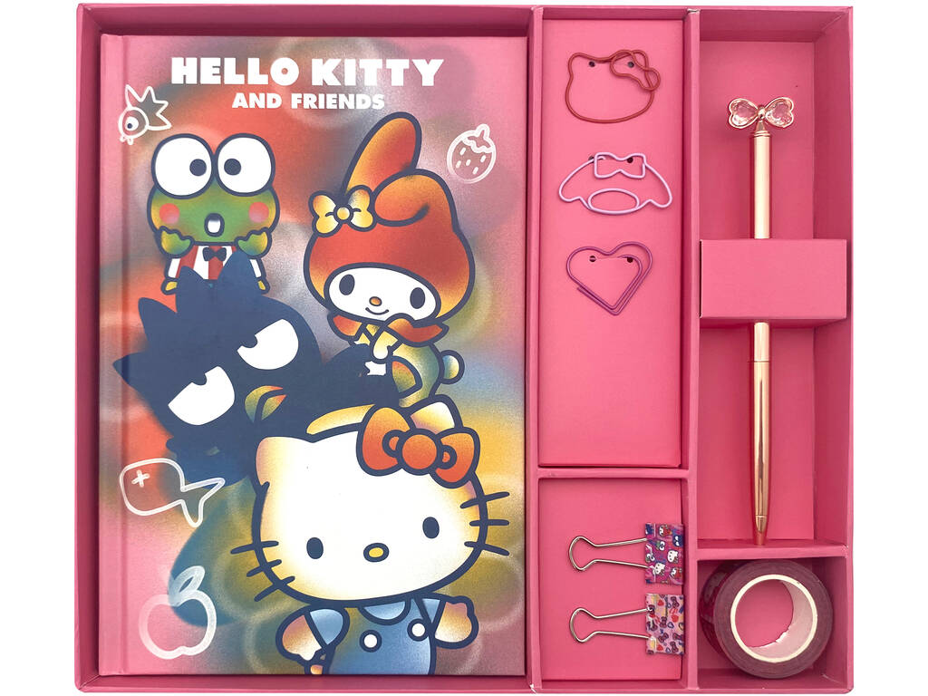 Hello Kitty And Friends Set di cartoleria