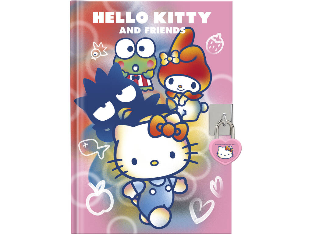 Hello Kitty and Friends Set con diario magico