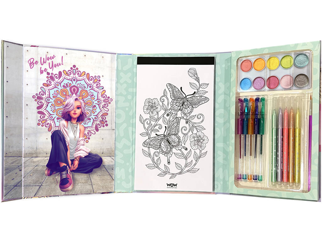 WOW Generation Mandala Set con Colori