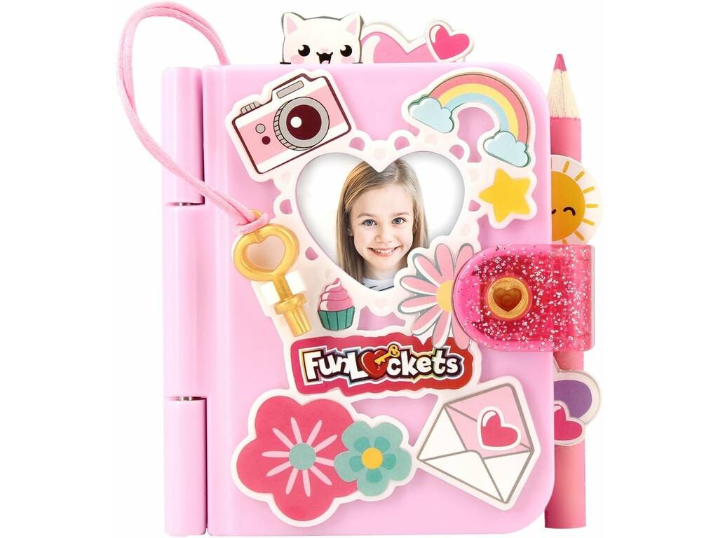 FunLockets Mini Diario Segreto con Sorprese