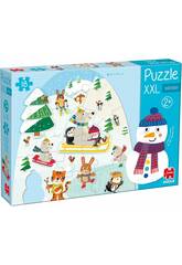 Puzzle XXL Winter da 18 pezzi