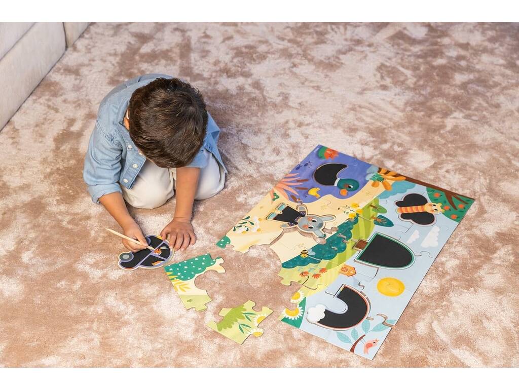 Puzzle XXL Magic Scratch da 28 pezzi