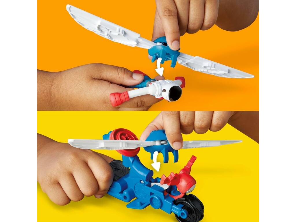 Playdoh Marvel Set Moto Capitan America