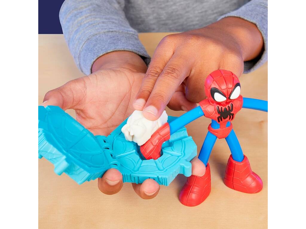 Playdoh Marvel Spiderman Lancia e Prendi