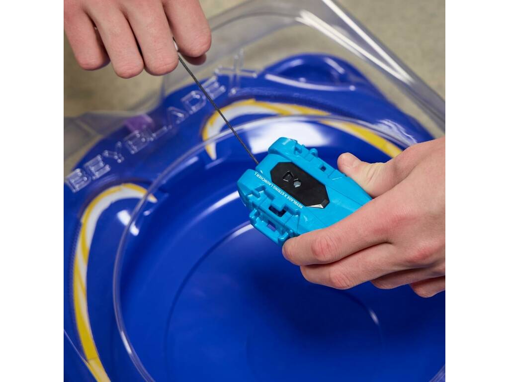 Beyblade X Set Premium Lanciatore con Cobalt Dragoon 2-60C