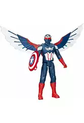 Capitão América Brave New World Figura Titan Hero Series Capitão América