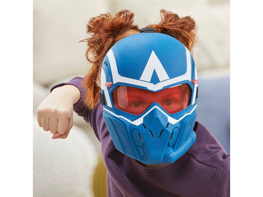 Marvel Capitan America Brave New World Maschera di Visione per il volo