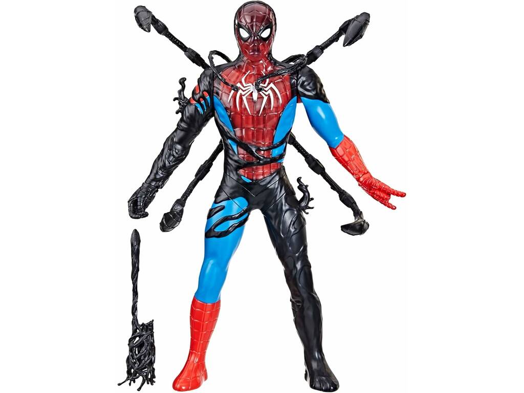 Marvel Spiderman VenomVersus Figura Spiderman Trasformazione Liquida