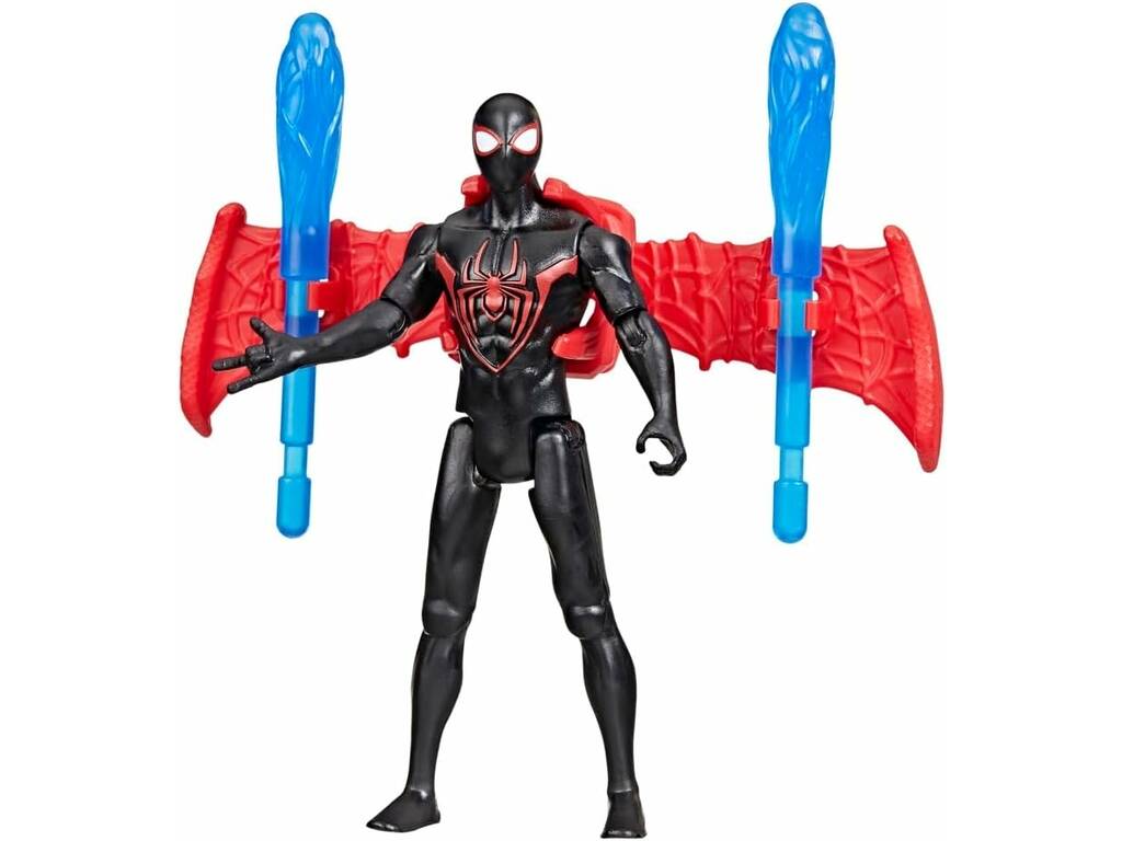 Marvel Spiderman VenomVersus Bolide Lanciatore con Figura Miles Morales