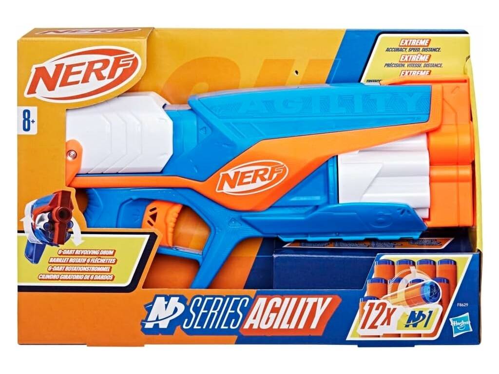 Nerf N Series Lanciatore Agility con 12 dardi