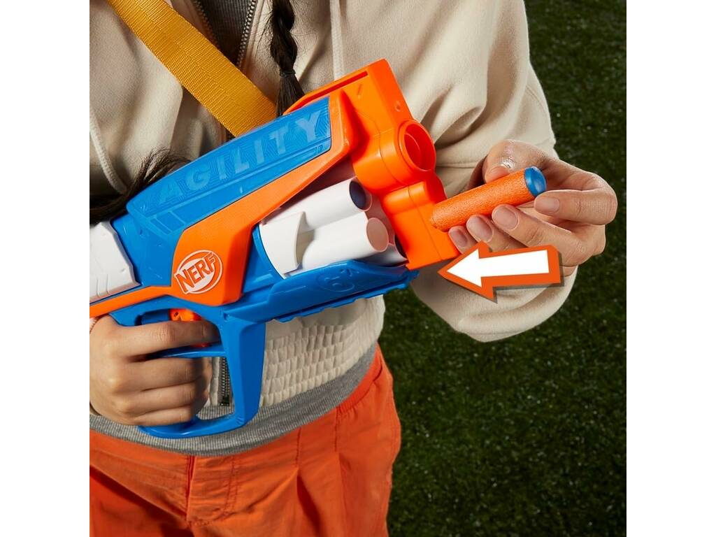 Nerf N Series Lanciatore Agility con 12 dardi