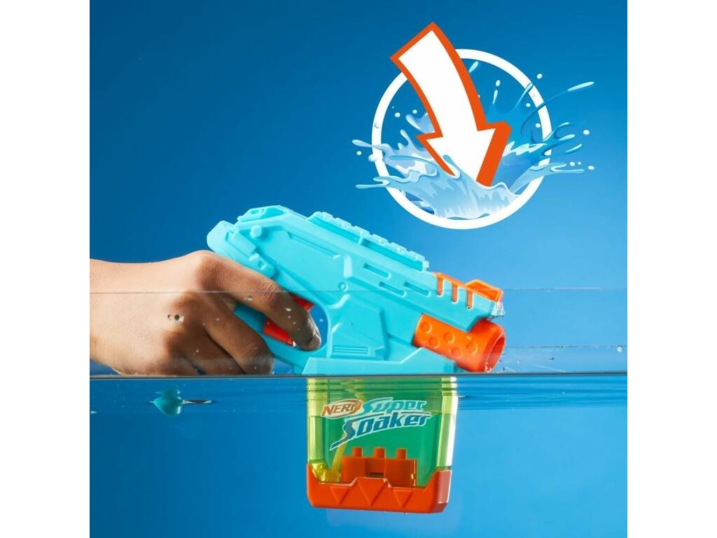 Nerf Super Soaker Lanciatore d'acqua Mini Dunk Fill