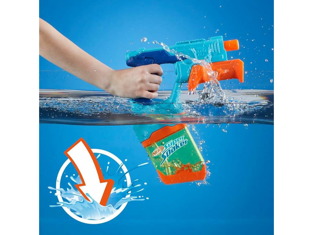 Nerf Super Soaker Pack 2 Lanciatori d'acqua Dunk Fill