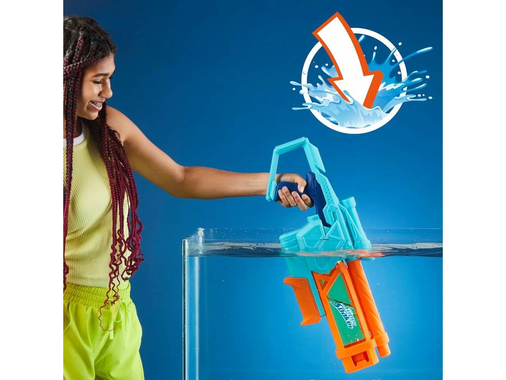 Nerf Super Soaker Lanciatore d'acqua Mega Dunk Fill