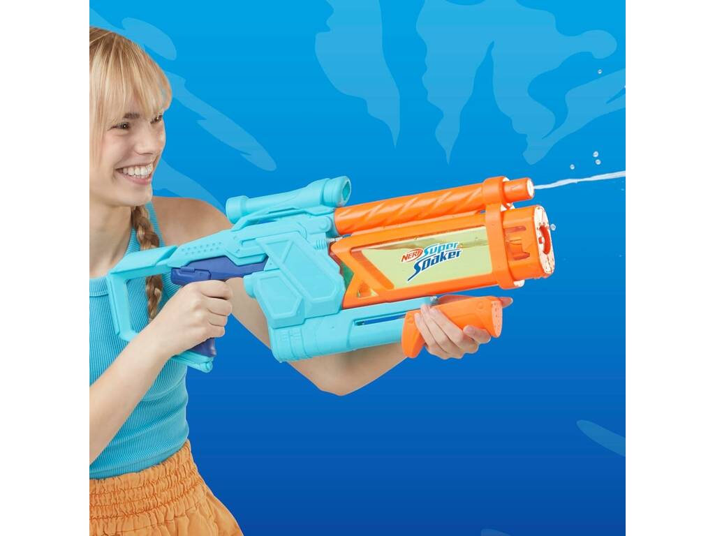 Nerf Super Soaker Lanciatore d'acqua Mega Dunk Fill
