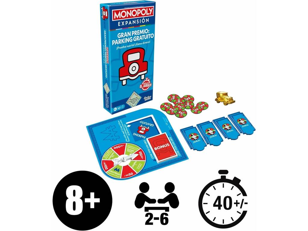Monopoly Espansione Gran Premio: Parcheggio gratuito