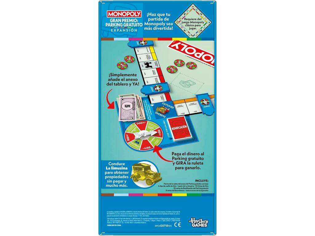 Monopoly Espansione Gran Premio: Parcheggio gratuito