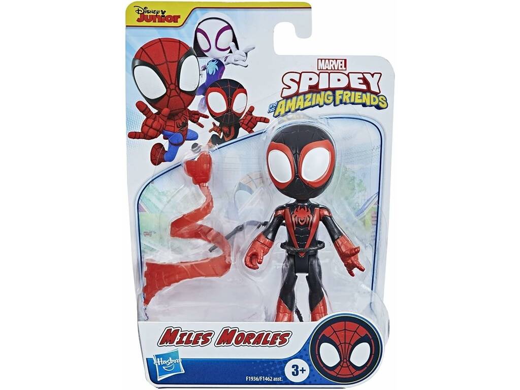 Marvel Spidey And his Amazing Friends Figura di eroe con accessorio