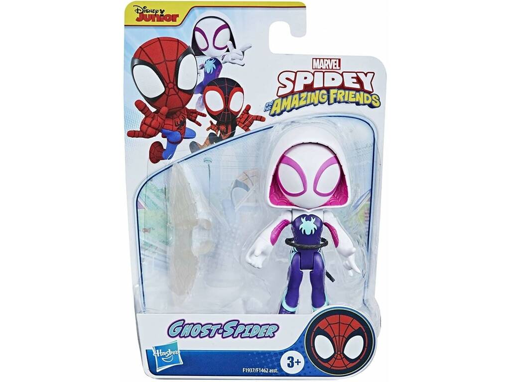 Marvel Spidey And his Amazing Friends Figura di eroe con accessorio