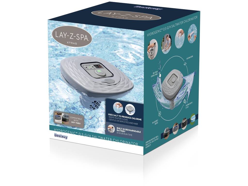 Clorador de Água para Spa Hydrogenic de 0,5 g/h Bestway 60340