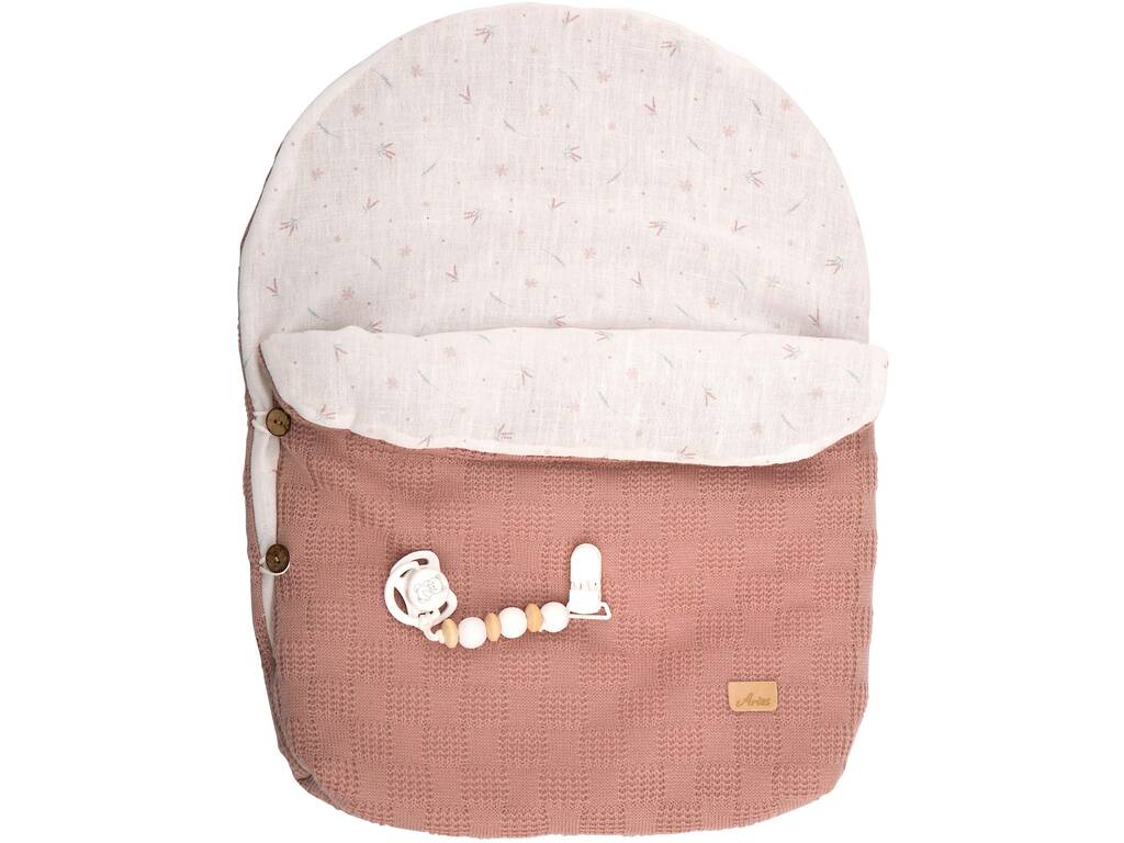 Bambola Bebè Reborn Elba da 40 cm con sacco a pelo