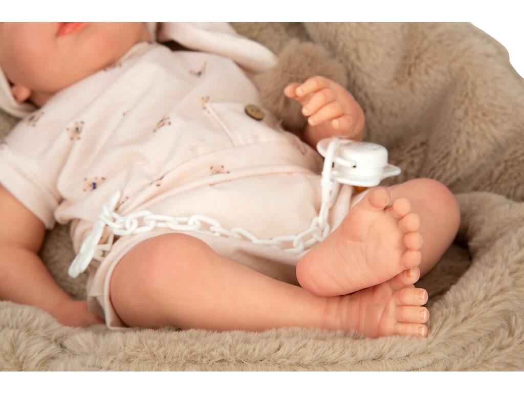 Bambola Reborn Lidia da 40 cm con culla