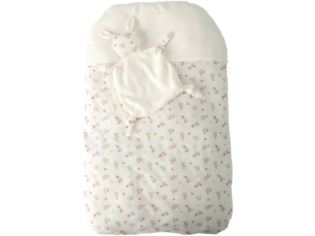 Bambola Bebè Reborn Daira da 45 cm con cuscino e Dou Dou