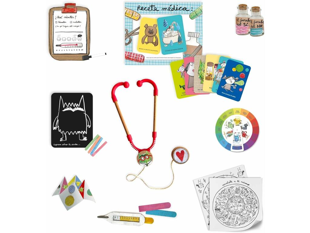 Il mostro dei colori Il kit di pronto soccorso del dottore delle emozioni