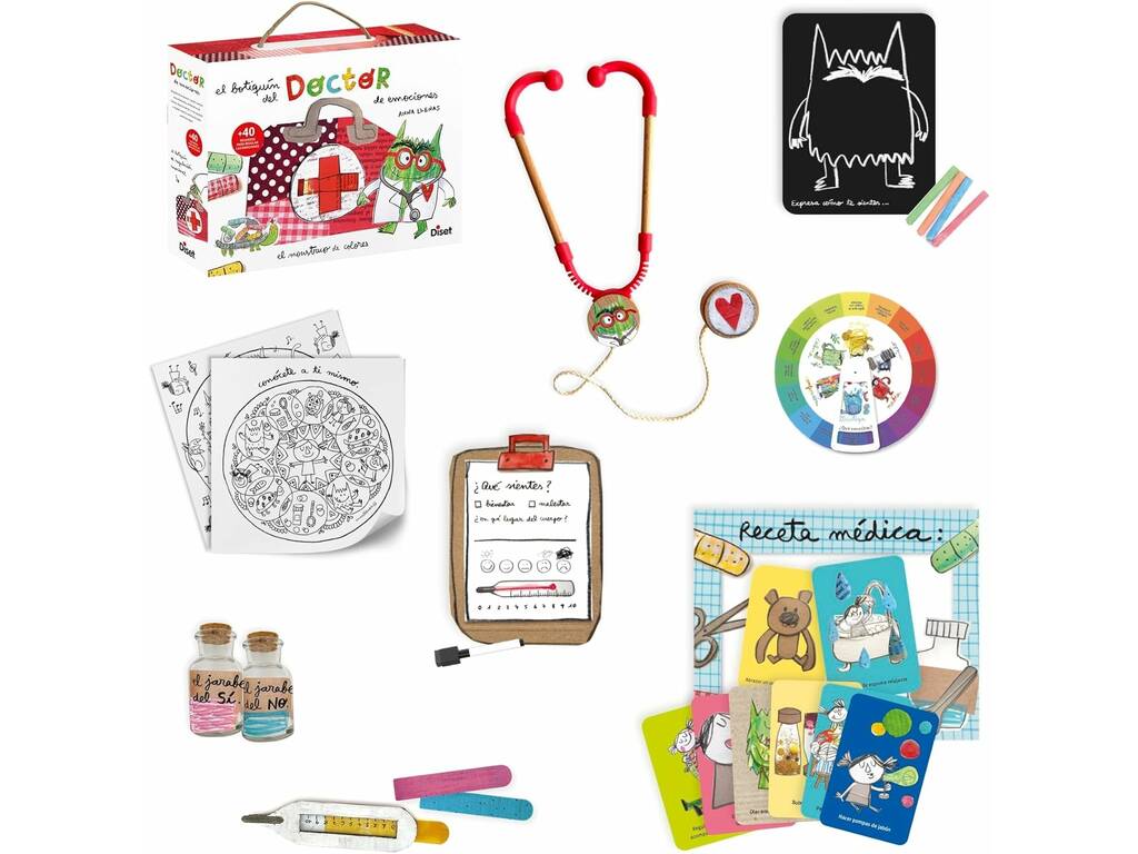 Il mostro dei colori Il kit di pronto soccorso del dottore delle emozioni