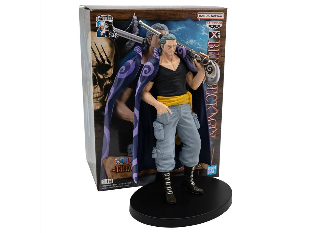 One Piece The Grandline Serie Figura Benn Beckman da 17 cm
