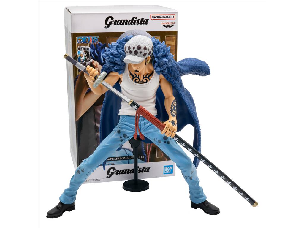 One Piece Grandista Figura Trafalgar Law da 24 cm