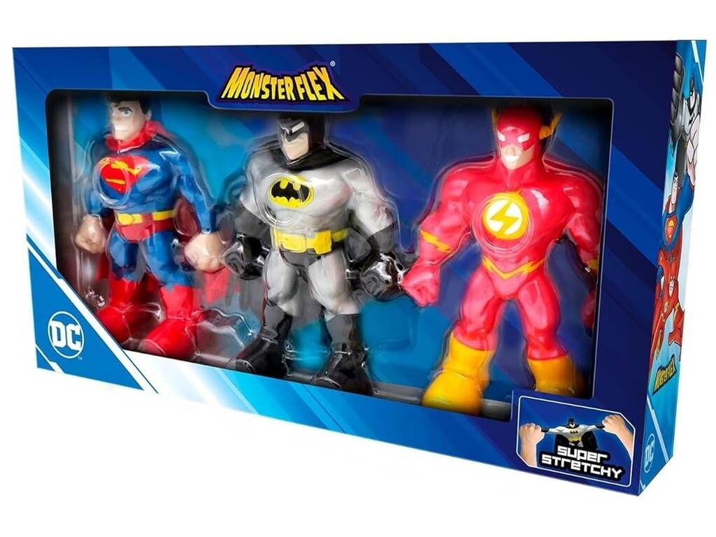 Monster Flex DC Pack 3 figure elastiche