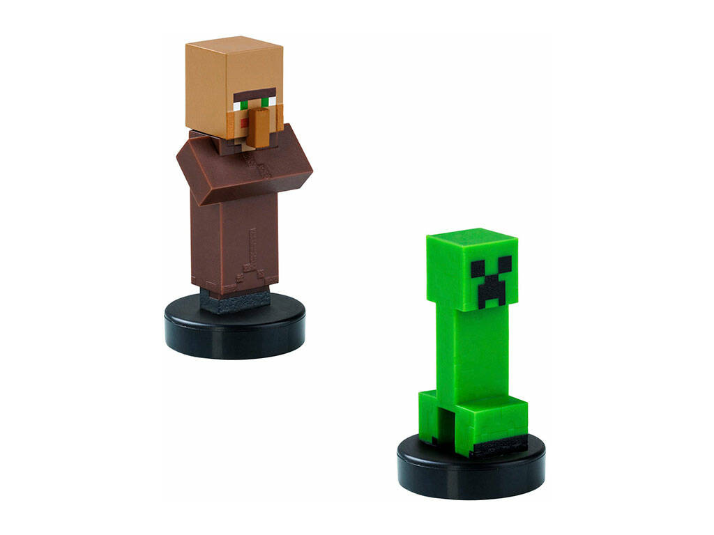 Minecraft Pack di 2 figurine con timbro