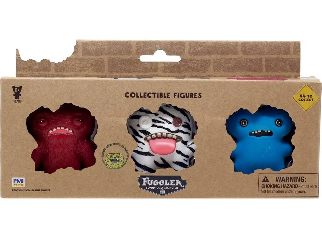 Fuggler Pack 3 Figure collezionabili da 7 cm