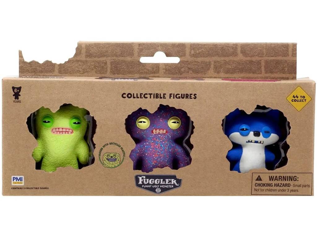 Fuggler Pack 3 Figure collezionabili da 7 cm