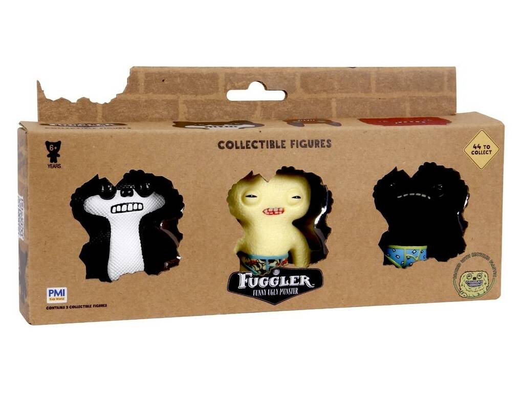 Fuggler Pack 3 Figure collezionabili da 7 cm