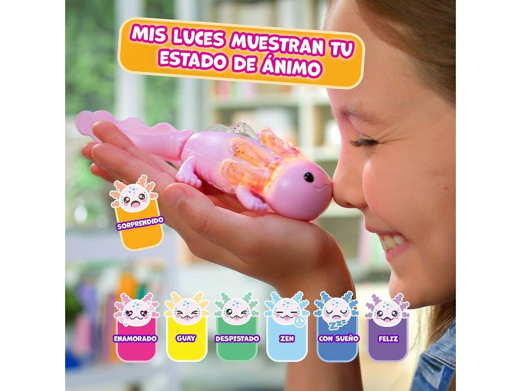 Fingerlings Cucciolo Bebè Axolotl Alix Nuotatore
