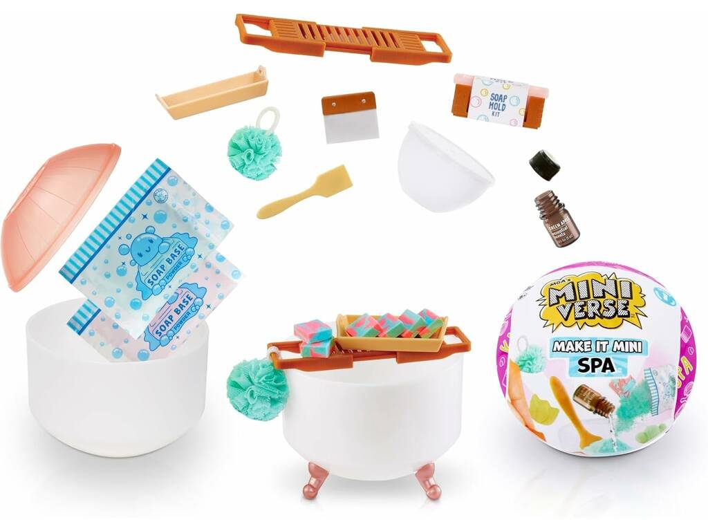 MiniVerse Pack Make It Mini Spa Serie 1